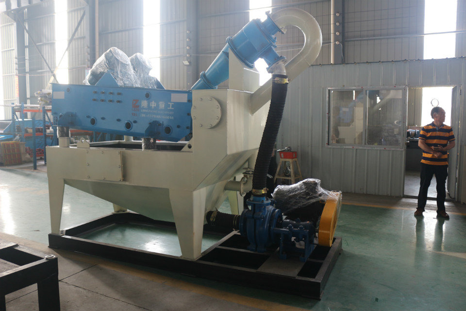 细砂回收机在石灰石生产线应用案例，开云官方版网站登录入口厂家带大家详细了解