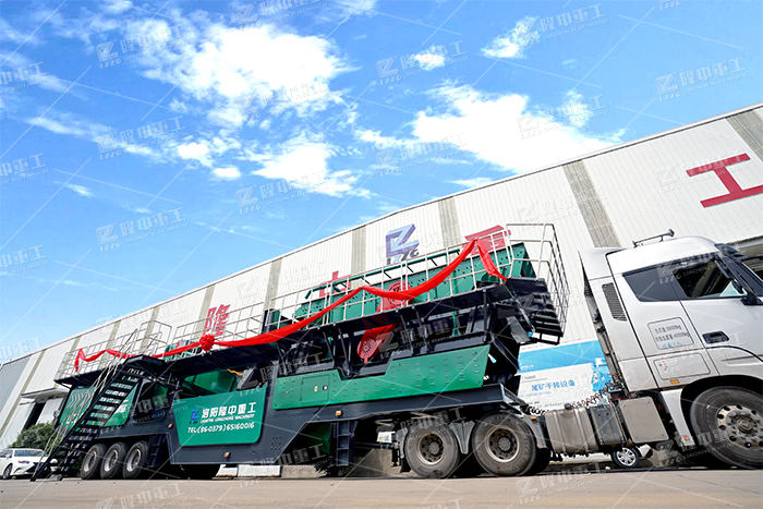 移动洗沙机型号及价格，一体式洗砂设备现场